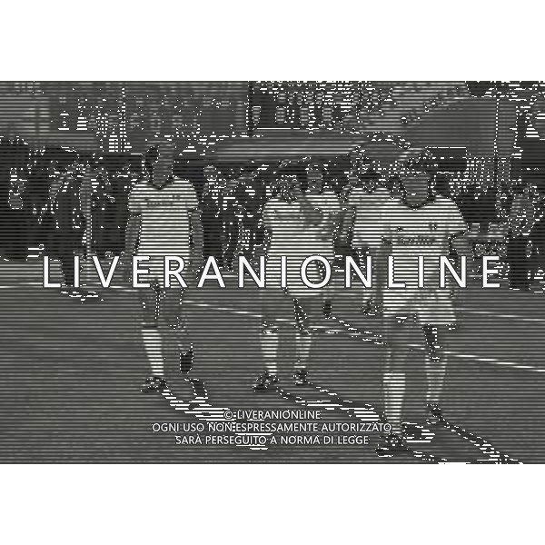MILANO 04-09-1983 COPPA ITALIA MILAN ROMA 1-1 NELLA FOTO PAULO ROBERTO FALCAO-BRUNO CONTI E ODOACRE CHIERICO AG ALDO LIVERANI SAS
