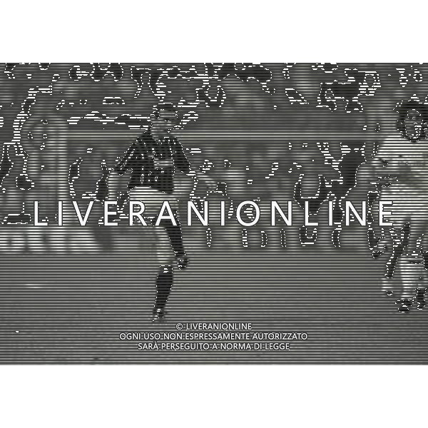 MILANO 04-09-1983 COPPA ITALIA MILAN ROMA 1-1 NELLA FOTO OSCAR DAMIANI AG ALDO LIVERANI SAS