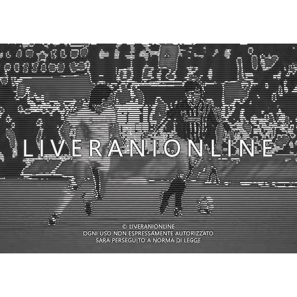 MILANO 04-09-1983 COPPA ITALIA MILAN ROMA 1-1 NELLA FOTO ALBERICO EVANI AG ALDO LIVERANI SAS