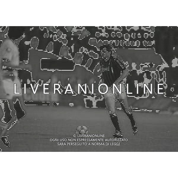 MILANO 04-09-1983 COPPA ITALIA MILAN ROMA 1-1 NELLA FOTO VINICIO VERZA AG ALDO LIVERANI SAS