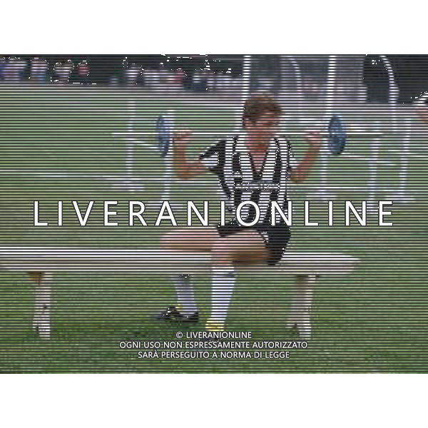 CALCIO JUVENTUS 1983 NELLA FOTO BENIAMINO VIGNOLA AGENZIA ALDO LIVERANI