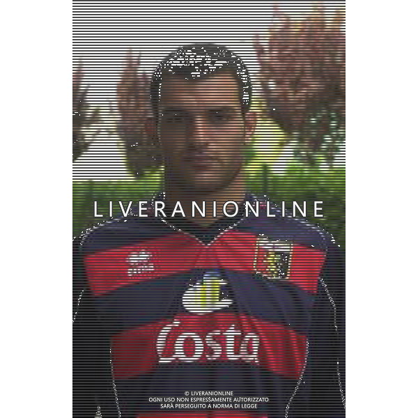 GENOA CALCIO 2003 NELLA FOTO BARASSO NICOLA AG ALDO LIVERANI SAS