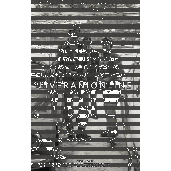 RETROSPETTIVA VITTORIO EMANUELE DI SAVOIA NELLA FOTO VITTORIO EMANUELE DI SAVOIA A SANKT MORITZ NELLA ANNO 1975 CON MARINA DORIA AG ALDO LIVERANI SAS