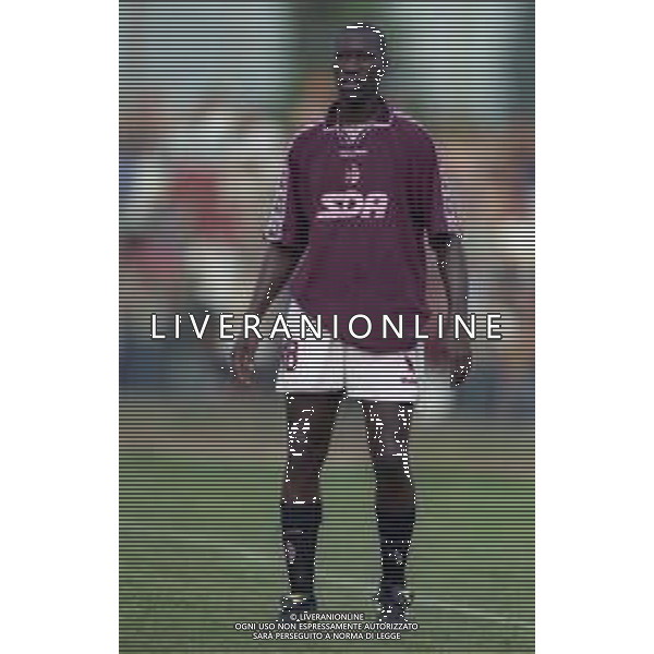 05-08-1999 INCONTRO AMICHEVOLE TORINO VARESE NELLA FOTO DIAWARA Djibril AG ALDO LIVERANI SAS