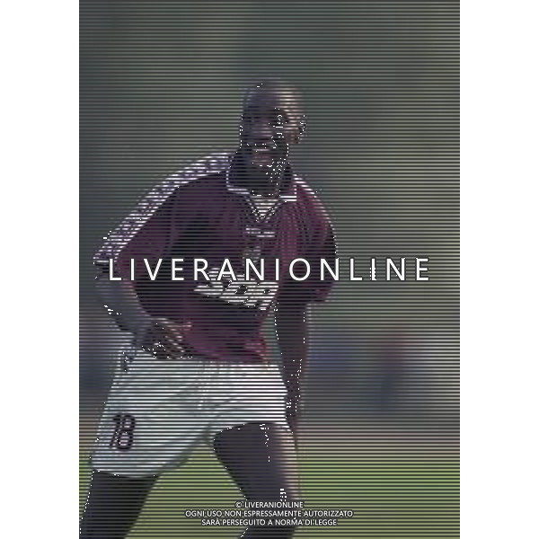 05-08-1999 INCONTRO AMICHEVOLE TORINO VARESE NELLA FOTO DIAWARA Djibril AG ALDO LIVERANI SAS