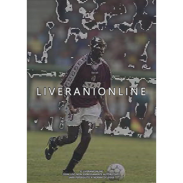 05-08-1999 INCONTRO AMICHEVOLE TORINO VARESE NELLA FOTO DIAWARA Djibril AG ALDO LIVERANI SAS