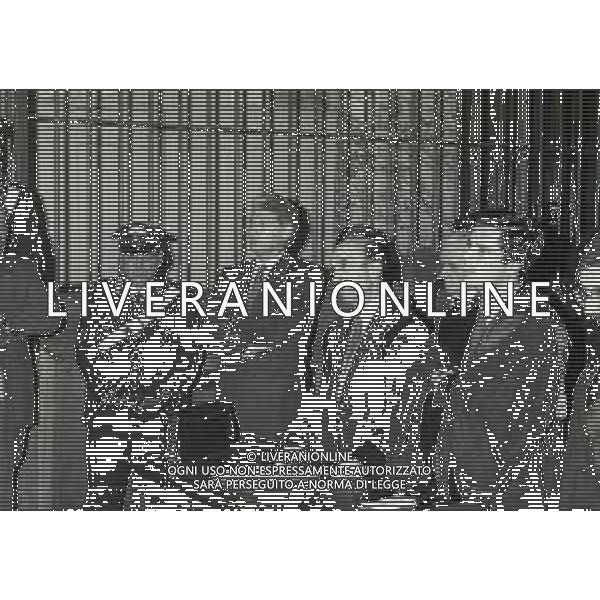 1987 industriale Mario Alquati, l\' ex re del porcellino rosa, è colpevole di bancarotta fraudolenta nella foto mario alquati a processo nell\'anno 1987 ag aldo liverani sas