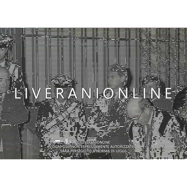 1987 industriale Mario Alquati, l\' ex re del porcellino rosa, è colpevole di bancarotta fraudolenta nella foto mario alquati a processo nell\'anno 1987 ag aldo liverani sas