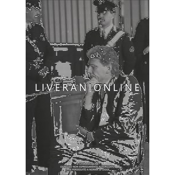 1987 industriale Mario Alquati, l\' ex re del porcellino rosa, è colpevole di bancarotta fraudolenta nella foto mario alquati a processo nell\'anno 1987 ag aldo liverani sas