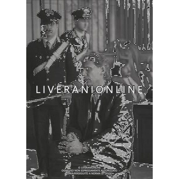 1987 industriale Mario Alquati, l\' ex re del porcellino rosa, è colpevole di bancarotta fraudolenta nella foto mario alquati a processo nell\'anno 1987 ag aldo liverani sas