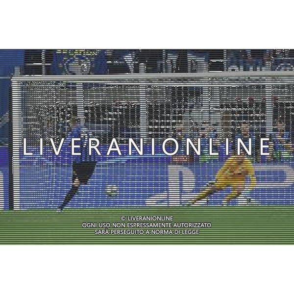 Milano 1-10-2019 Stadio Giuseppe Meazza - San Siro UEFA Champions League fase a gironi 2° giornata gruppo C Atalanta vs Shakhtar Donetsk nella foto Ilicic sbaglia il rigore foto Roberto Garavaglia - ag. Aldo Liverani sas