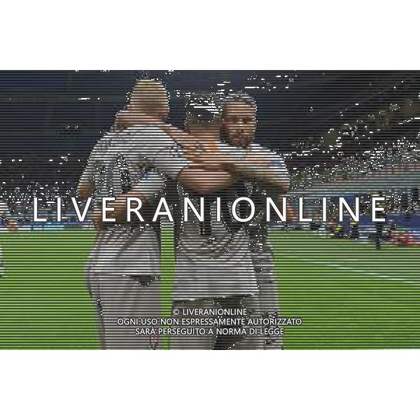 Milano 1-10-2019 Stadio Giuseppe Meazza - San Siro UEFA Champions League fase a gironi 2° giornata gruppo C Atalanta vs Shakhtar Donetsk nella foto esultanza dopo il gol di Junior Moraes che segna 1 a 1 Shakhtar Donetsk foto Roberto Garavaglia - ag. Aldo Liverani sas/ AGENZIA ALDO LIVERANI SAS