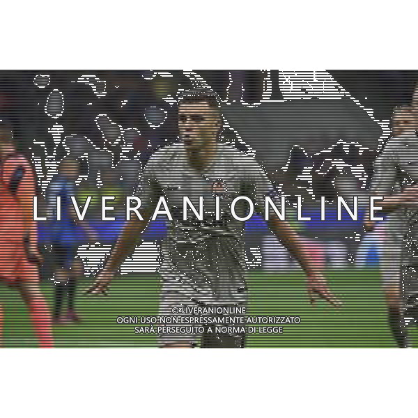 Milano 1-10-2019 Stadio Giuseppe Meazza - San Siro UEFA Champions League fase a gironi 2° giornata gruppo C Atalanta vs Shakhtar Donetsk nella foto esultanza dopo il gol di Junior Moraes segna 1 a 1 Shakhtar Donetsk foto Roberto Garavaglia - ag. Aldo Liverani sas/ AGENZIA ALDO LIVERANI SAS