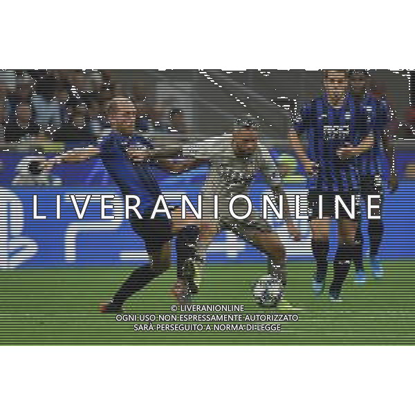 Milano 1-10-2019 Stadio Giuseppe Meazza - San Siro UEFA Champions League fase a gironi 2° giornata gruppo C Atalanta vs Shakhtar Donetsk nella foto Masiello e Marlos foto Roberto Garavaglia - ag. Aldo Liverani sas