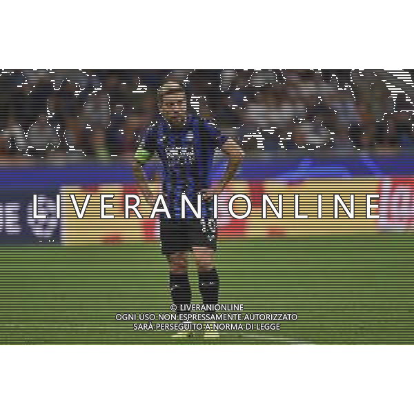 Milano 1-10-2019 Stadio Giuseppe Meazza - San Siro UEFA Champions League fase a gironi 2° giornata gruppo C Atalanta vs Shakhtar Donetsk nella foto delusione alejandro Gomez a fine gara foto Roberto Garavaglia - ag. Aldo Liverani sas/ AGENZIA ALDO LIVERANI SAS