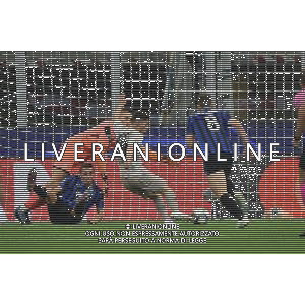 Milano 1-10-2019 Stadio Giuseppe Meazza - San Siro UEFA Champions League fase a gironi 2° giornata gruppo C Atalanta vs Shakhtar Donetsk nella foto Solomon segna il gol del 1 a 2 Shakhtar Donetsk foto Roberto Garavaglia - ag. Aldo Liverani sas/ AGENZIA ALDO LIVERANI SAS