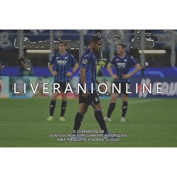 Milano 1-10-2019 Stadio Giuseppe Meazza - San Siro UEFA Champions League fase a gironi 2° giornata gruppo C Atalanta vs Shakhtar Donetsk nella foto delusione Luis Muriel foto Roberto Garavaglia - ag. Aldo Liverani sas/ AGENZIA ALDO LIVERANI SAS