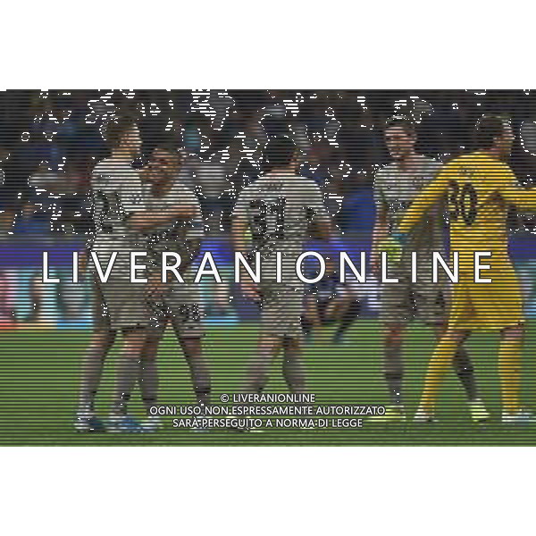 Milano 1-10-2019 Stadio Giuseppe Meazza - San Siro UEFA Champions League fase a gironi 2° giornata gruppo C Atalanta vs Shakhtar Donetsk nella foto esultanza finale Shakhtar Donetsk foto Roberto Garavaglia - ag. Aldo Liverani sas/ AGENZIA ALDO LIVERANI SAS