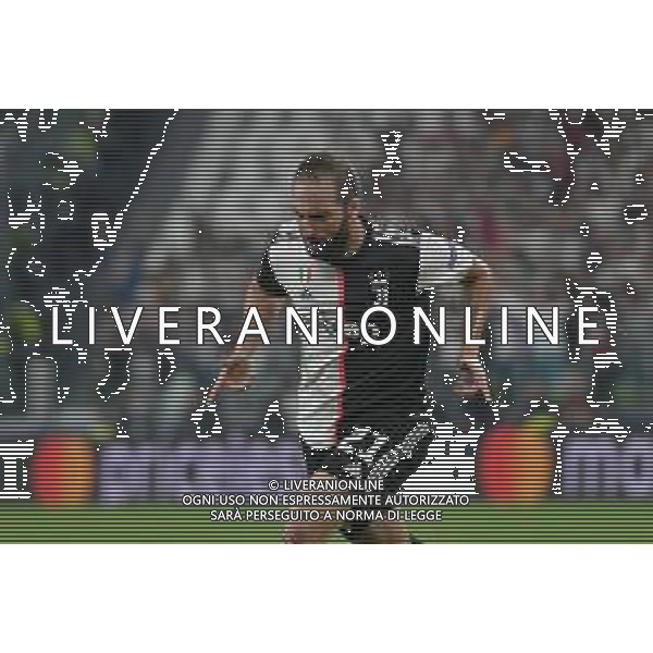 Torino 1.10.2019 Stadio Allianz Stadium Juventus vs Leverkusen Gruppo D Giornata 2 di 6 ©Falzone/Agenzia Aldo Liverani NELLA FOTO : ESULTANZA DOPO IL GOL DI GONZALO HIGUAIN / AGENZIA ALDO LIVERANI SAS