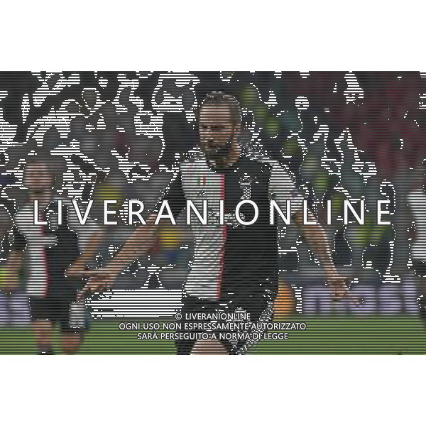 Torino 1.10.2019 Stadio Allianz Stadium Juventus vs Leverkusen Gruppo D Giornata 2 di 6 ©Falzone/Agenzia Aldo Liverani NELLA FOTO : ESULTANZA DOPO IL GOL DI GONZALO HIGUAIN / AGENZIA ALDO LIVERANI SAS