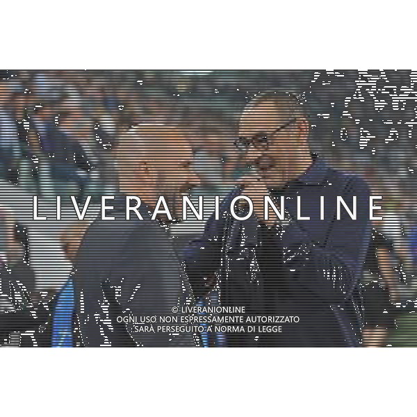 Torino 1.10.2019 Stadio Allianz Stadium Juventus vs Leverkusen Gruppo D Giornata 2 di 6 ©Falzone/Agenzia Aldo Liverani NELLA FOTO : MAURIZIO SARRI - PETER BOSZ / AGENZIA ALDO LIVERANI SAS