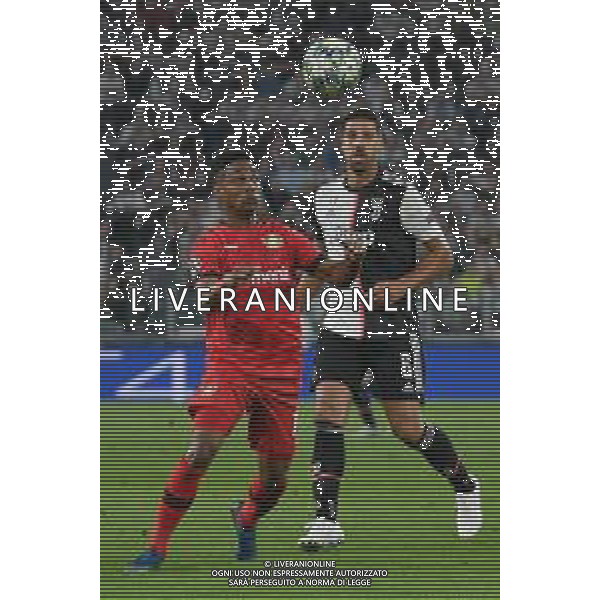 Torino 1.10.2019 Stadio Allianz Stadium Juventus vs Leverkusen Gruppo D Giornata 2 di 6 ©Falzone/Agenzia Aldo Liverani NELLA FOTO : WENDELL E SAMI KHEDIRA / AGENZIA ALDO LIVERANI SAS