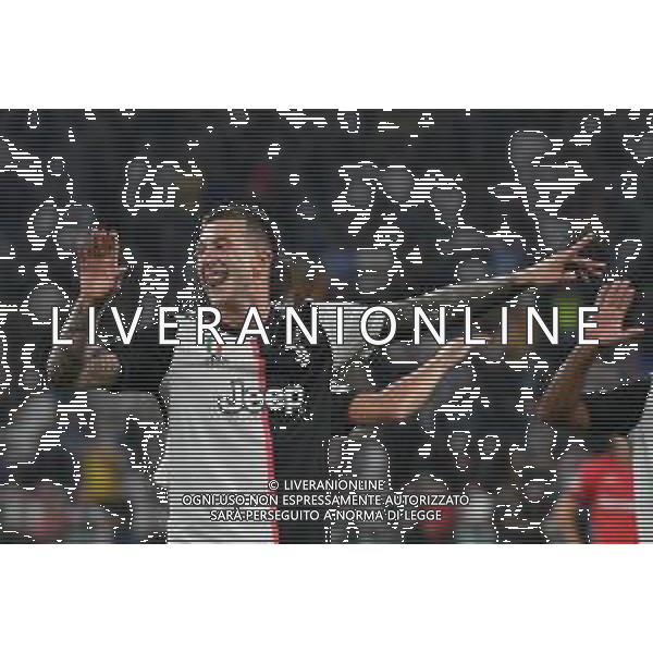 Torino 1.10.2019 Stadio Allianz Stadium Juventus vs Leverkusen Gruppo D Giornata 2 di 6 ©Falzone/Agenzia Aldo Liverani NELLA FOTO : ESULTANZA DOPO IL GOL DI FEDERICO BERNARDESCHI / AGENZIA ALDO LIVERANI SAS
