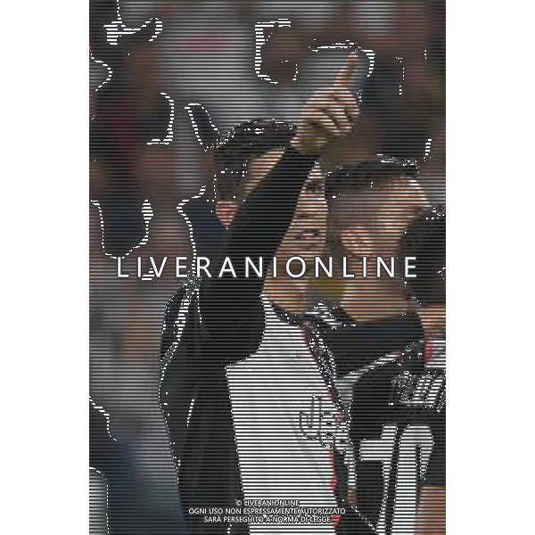 Torino 1.10.2019 Stadio Allianz Stadium Juventus vs Leverkusen Gruppo D Giornata 2 di 6 ©Falzone/Agenzia Aldo Liverani NELLA FOTO : ESULTANZA DOPO IL GOL DI CRISTIANO RONALDO / AGENZIA ALDO LIVERANI SAS