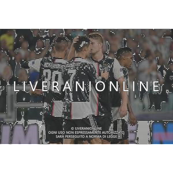 Torino 1.10.2019 Stadio Allianz Stadium Juventus vs Leverkusen Gruppo D Giornata 2 di 6 ©Falzone/Agenzia Aldo Liverani NELLA FOTO : ESULTANZA DOPO IL GOL DI CRISTIANO RONALDO / AGENZIA ALDO LIVERANI SAS