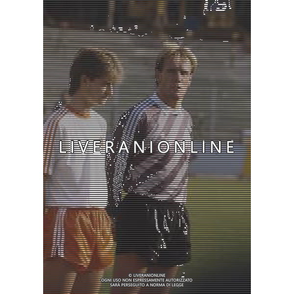 RETROSPETTIVA HANS VAN BREUKELEN CALCIATORE NELLA FOTO HANS VAN BREUKELEN AG ALDO LIVERANI SAS