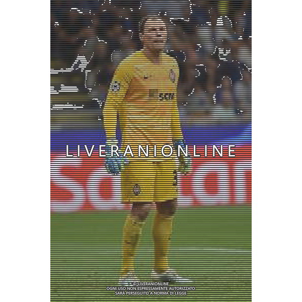Milano 1-10-2019 Stadio Giuseppe Meazza - San Siro UEFA Champions League fase a gironi 2° giornata gruppo C Atalanta vs Shakhtar Donetsk nella foto Andriy Pyatov (Shakhtar Donetsk) foto Roberto Garavaglia - ag. Aldo Liverani sas/ AGENZIA ALDO LIVERANI SAS