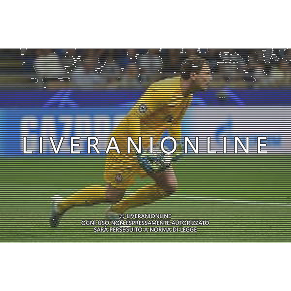 Milano 1-10-2019 Stadio Giuseppe Meazza - San Siro UEFA Champions League fase a gironi 2° giornata gruppo C Atalanta vs Shakhtar Donetsk nella foto Andriy Pyatov (Shakhtar Donetsk) foto Roberto Garavaglia - ag. Aldo Liverani sas/ AGENZIA ALDO LIVERANI SAS