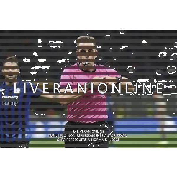 Milano 1-10-2019 Stadio Giuseppe Meazza - San Siro UEFA Champions League fase a gironi 2° giornata gruppo C Atalanta vs Shakhtar Donetsk nella foto l\'arbitro Tobias Stieler (GER) foto Roberto Garavaglia - ag. Aldo Liverani sas/ AGENZIA ALDO LIVERANI SAS