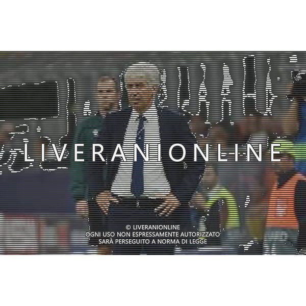 Milano 1-10-2019 Stadio Giuseppe Meazza - San Siro UEFA Champions League fase a gironi 2° giornata gruppo C Atalanta vs Shakhtar Donetsk nella foto Gian Piero Gasperini allenatore Atalanta foto Roberto Garavaglia - ag. Aldo Liverani sas/ AGENZIA ALDO LIVERANI SAS