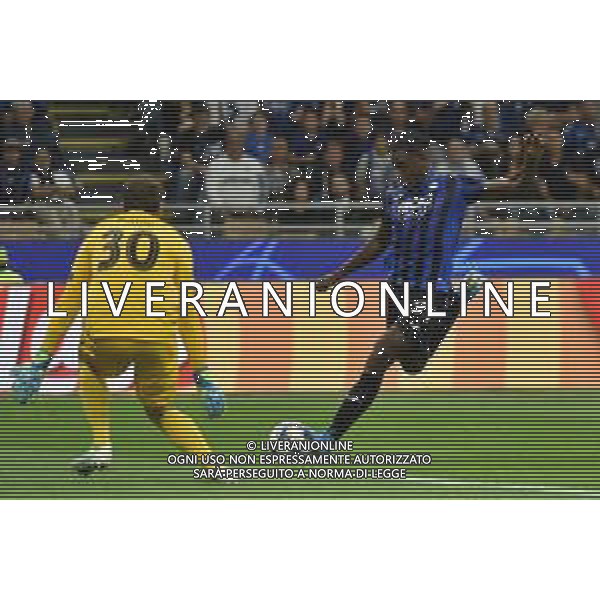 Milano 1-10-2019 Stadio Giuseppe Meazza - San Siro UEFA Champions League fase a gironi 2° giornata gruppo C Atalanta vs Shakhtar Donetsk nella foto Duvan Zapata (Atalanta) foto Roberto Garavaglia - ag. Aldo Liverani sas/ AGENZIA ALDO LIVERANI SAS