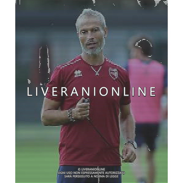 IMOLA 02 10 2019 IMOLESE CALCIO SERIE C NELLA FOTO GIANLUCA ATZORI ALLENATORE DELL\'IMOLESE CALCIO DURANTE L\'ALLENAMENTO © SANNA / AGENZIA ALDO LIVERANI SAS