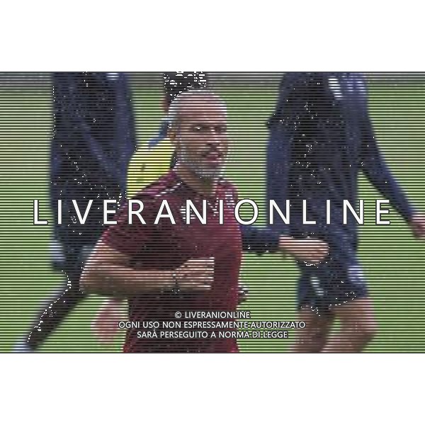 IMOLA 02 10 2019 IMOLESE CALCIO SERIE C NELLA FOTO GIANLUCA ATZORI ALLENATORE DELL\'IMOLESE CALCIO DURANTE L\'ALLENAMENTO SOTTO LA PIOGGIA © SANNA / AGENZIA ALDO LIVERANI SAS