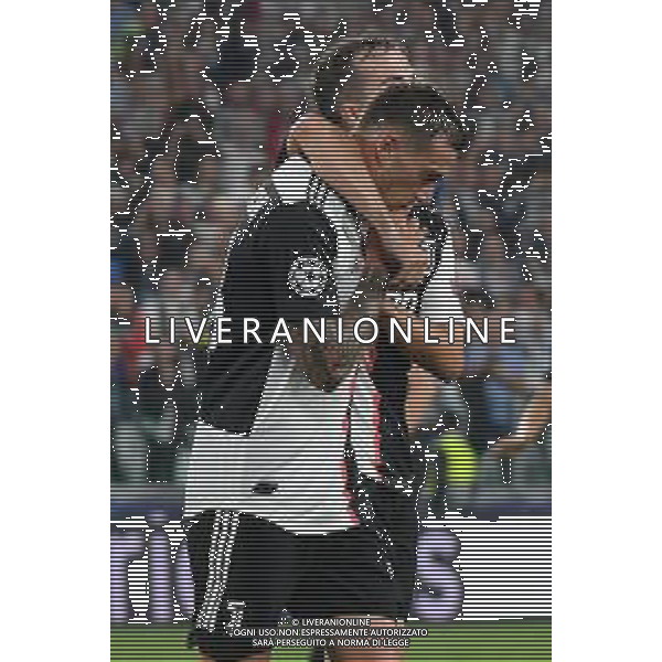 Torino 1.10.2019 Stadio Allianz Stadium Juventus vs Leverkusen Gruppo D Giornata 2 di 6 ©Falzone/Agenzia Aldo Liverani NELLA FOTO : Esultanza gol di Federico Bernardeschi / AGENZIA ALDO LIVERANI SAS