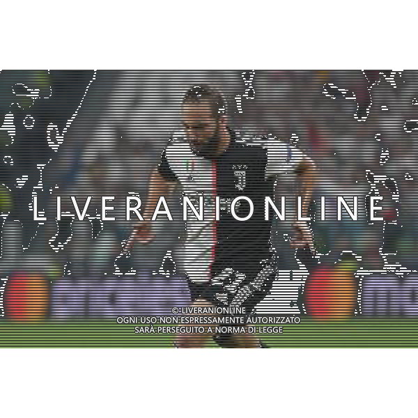 Torino 1.10.2019 Stadio Allianz Stadium Juventus vs Leverkusen Gruppo D Giornata 2 di 6 ©Falzone/Agenzia Aldo Liverani NELLA FOTO : Esultanza gol di Gonzalo Higuain / AGENZIA ALDO LIVERANI SAS