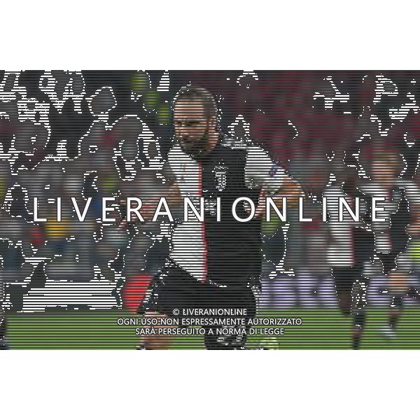 Torino 1.10.2019 Stadio Allianz Stadium Juventus vs Leverkusen Gruppo D Giornata 2 di 6 ©Falzone/Agenzia Aldo Liverani NELLA FOTO : Esultanza gol di Gonzalo Higuain / AGENZIA ALDO LIVERANI SAS