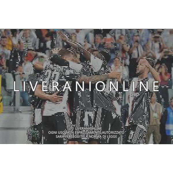 Torino 1.10.2019 Stadio Allianz Stadium Juventus vs Leverkusen Gruppo D Giornata 2 di 6 ©Falzone/Agenzia Aldo Liverani NELLA FOTO : Esultanza gol di Gonzalo Higuain / AGENZIA ALDO LIVERANI SAS