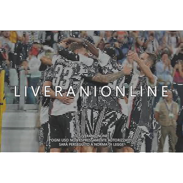 Torino 1.10.2019 Stadio Allianz Stadium Juventus vs Leverkusen Gruppo D Giornata 2 di 6 ©Falzone/Agenzia Aldo Liverani NELLA FOTO : Esultanza gol di Gonzalo Higuain / AGENZIA ALDO LIVERANI SAS