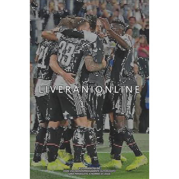 Torino 1.10.2019 Stadio Allianz Stadium Juventus vs Leverkusen Gruppo D Giornata 2 di 6 ©Falzone/Agenzia Aldo Liverani NELLA FOTO : Esultanza gol di Gonzalo Higuain / AGENZIA ALDO LIVERANI SAS