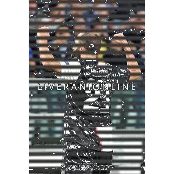 Torino 1.10.2019 Stadio Allianz Stadium Juventus vs Leverkusen Gruppo D Giornata 2 di 6 ©Falzone/Agenzia Aldo Liverani NELLA FOTO : Esultanza gol di Gonzalo Higuain / AGENZIA ALDO LIVERANI SAS