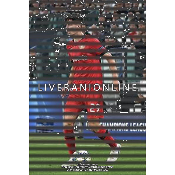 Torino 1.10.2019 Stadio Allianz Stadium Juventus vs Leverkusen Gruppo D Giornata 2 di 6 ©Falzone/Agenzia Aldo Liverani NELLA FOTO : Kai Havertz / AGENZIA ALDO LIVERANI SAS