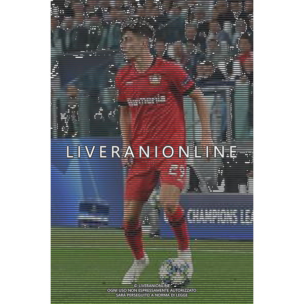 Torino 1.10.2019 Stadio Allianz Stadium Juventus vs Leverkusen Gruppo D Giornata 2 di 6 ©Falzone/Agenzia Aldo Liverani NELLA FOTO : Kai Havertz / AGENZIA ALDO LIVERANI SAS