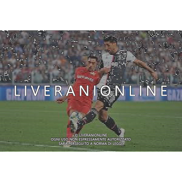 Torino 1.10.2019 Stadio Allianz Stadium Juventus vs Leverkusen Gruppo D Giornata 2 di 6 ©Falzone/Agenzia Aldo Liverani NELLA FOTO : Nadiem Amiri-Sami Khedira / AGENZIA ALDO LIVERANI SAS