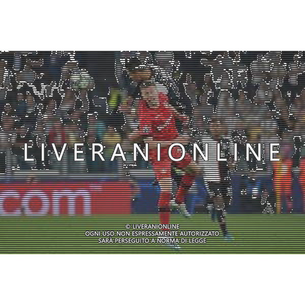 Torino 1.10.2019 Stadio Allianz Stadium Juventus vs Leverkusen Gruppo D Giornata 2 di 6 ©Falzone/Agenzia Aldo Liverani NELLA FOTO : Cristiano Ronaldo- Mitchell Weiser / AGENZIA ALDO LIVERANI SAS