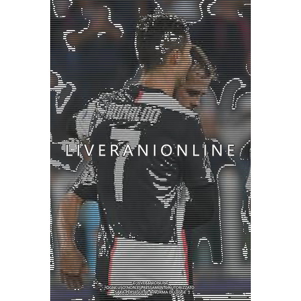Torino 1.10.2019 Stadio Allianz Stadium Juventus vs Leverkusen Gruppo D Giornata 2 di 6 ©Falzone/Agenzia Aldo Liverani NELLA FOTO : Esultanza gol di Cristiano Ronaldo / AGENZIA ALDO LIVERANI SAS