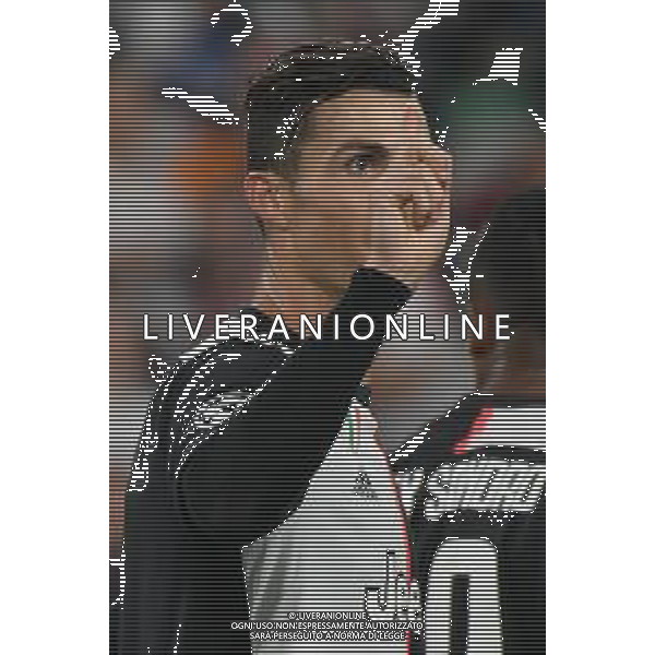 Torino 1.10.2019 Stadio Allianz Stadium Juventus vs Leverkusen Gruppo D Giornata 2 di 6 ©Falzone/Agenzia Aldo Liverani NELLA FOTO : Esultanza gol di Cristiano Ronaldo / AGENZIA ALDO LIVERANI SAS